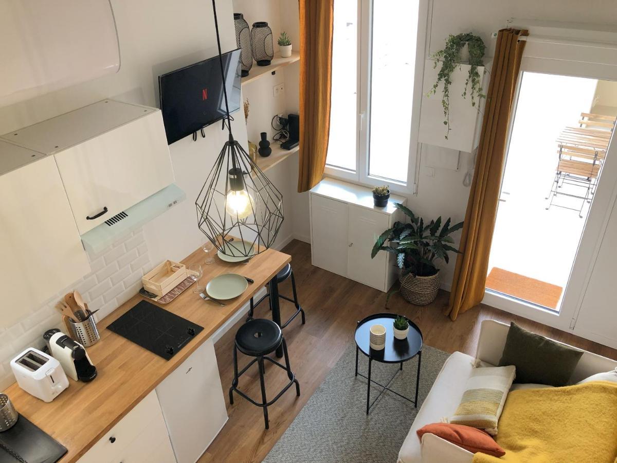 Studio climatisé - Gare - Centre ville Nîmes Extérieur photo