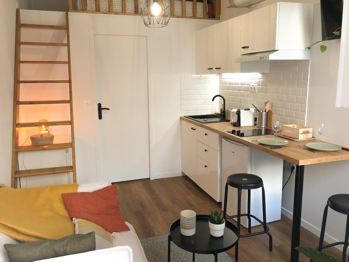 Studio climatisé - Gare - Centre ville Nîmes Extérieur photo